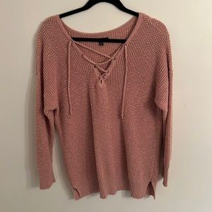 XL PINK AMERICAN EAGLE SWEATER